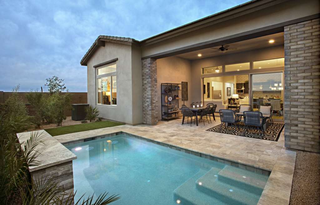 Veranova Homes New Construction Homes in Arizona - Backyard Pool
